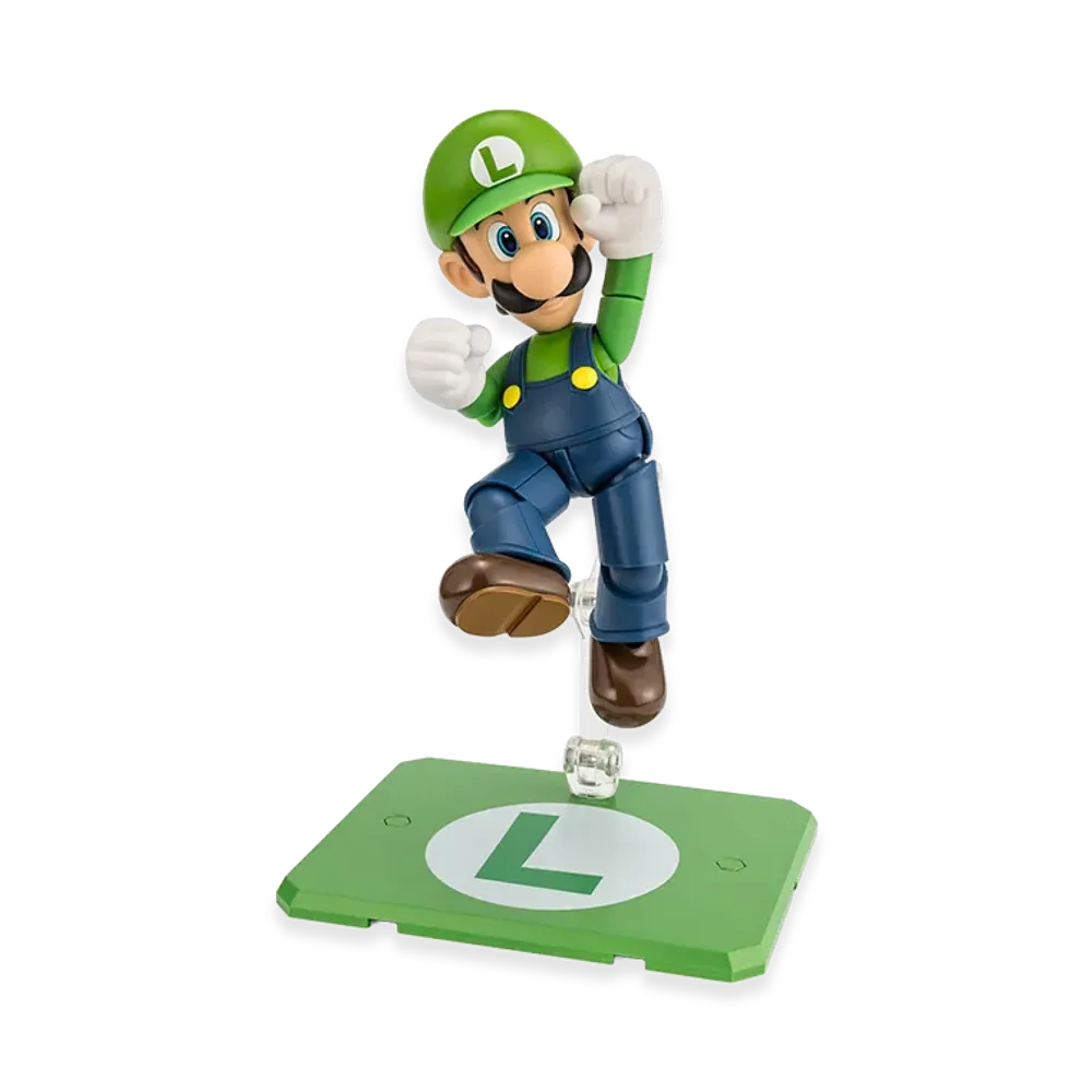 BANDAI "S.H.Figuarts" -Super Mario Brothers- LUIGI (SUPER MARIO)