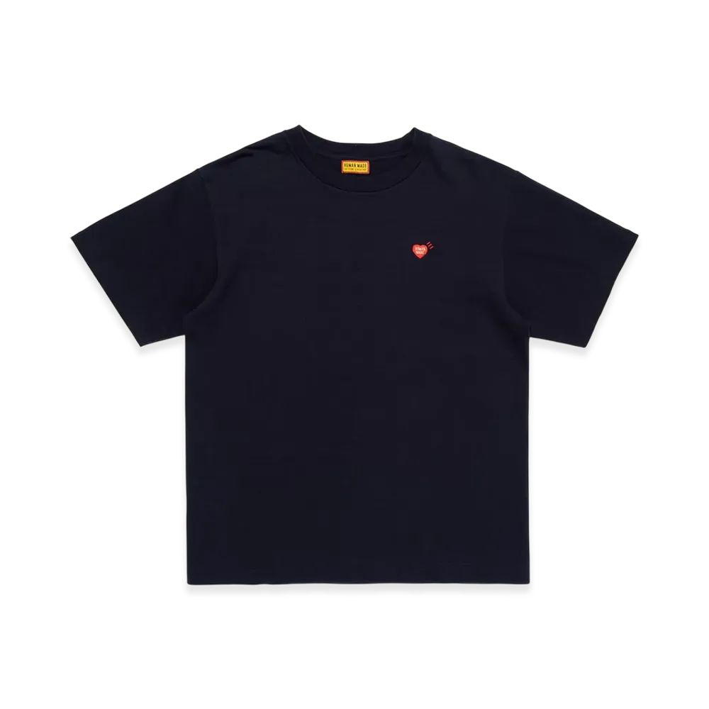 ヒューマンメイド ストア限定 ハートバッジ Tシャツ "ネイビー"