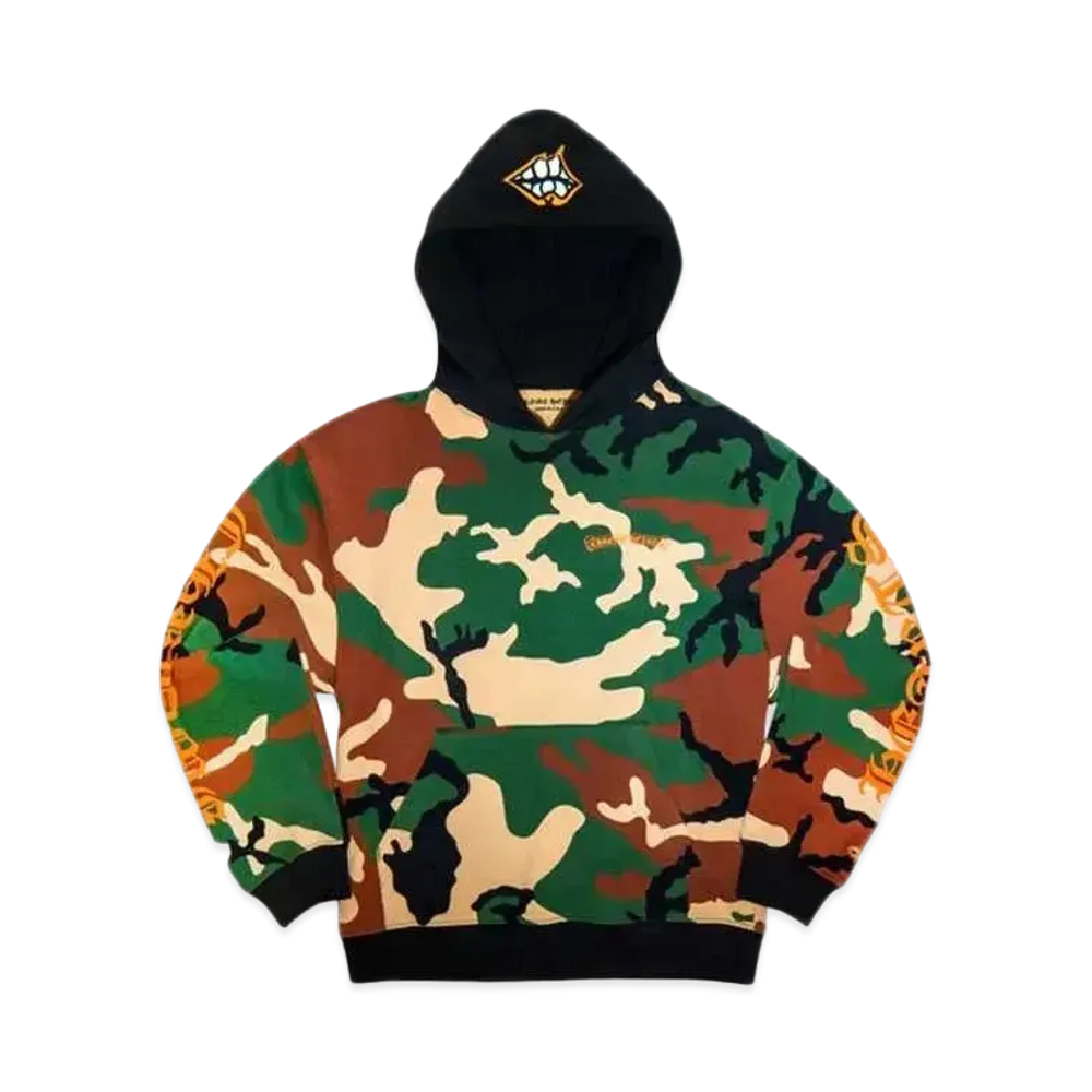 Chrome Hearts Matty Boy Caution Hoodie "Camo"