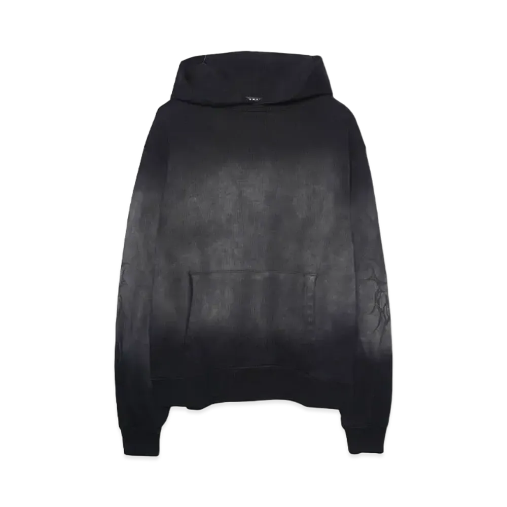 STAMPD Neo Tribal Cropped Hoodie "BLACK"