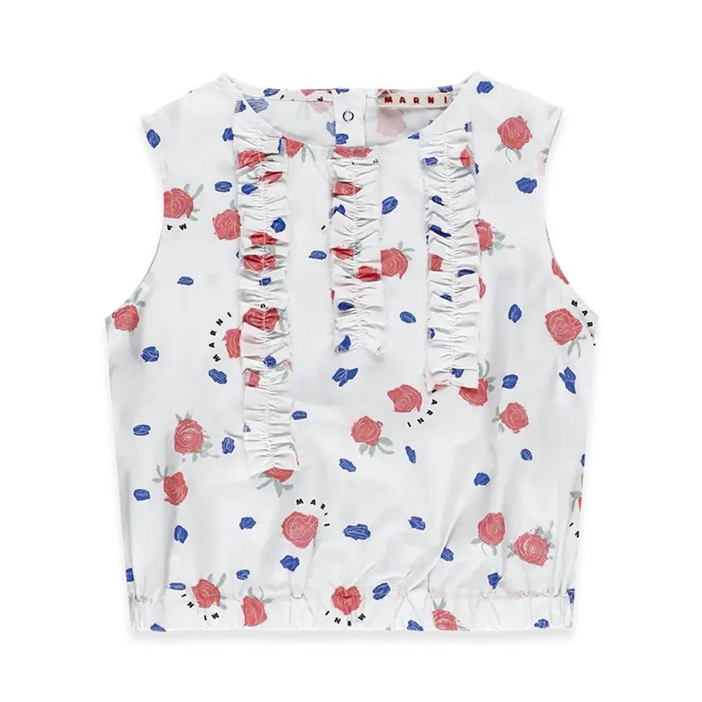 MARNI Kids Top "White"