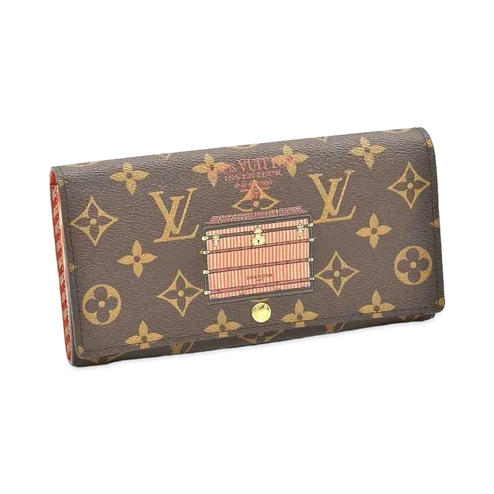 Louis Vuitton Monogram Portefeuille Sara Trank Motif