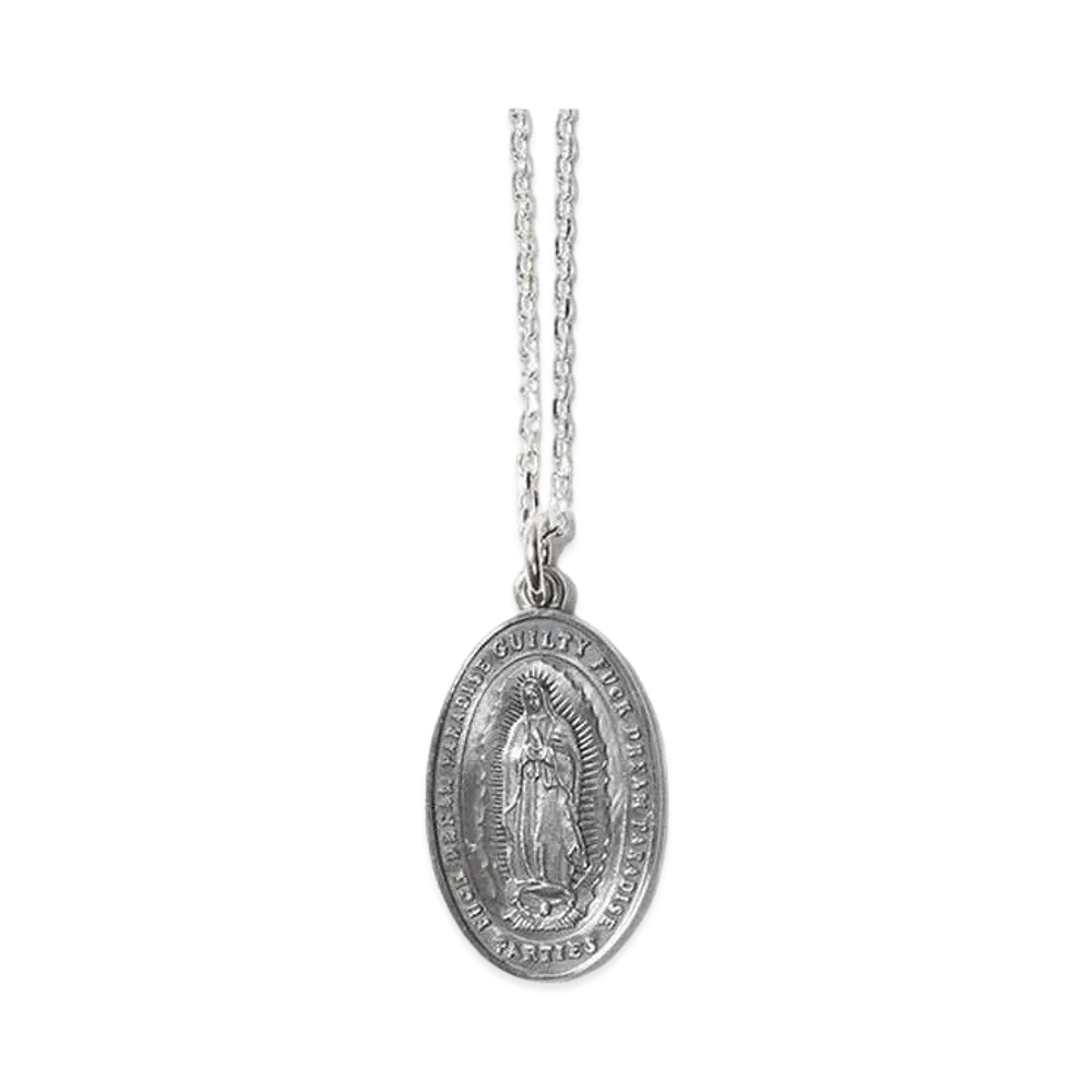 WACKO MARIA Maria Medal Necklace "Silver"