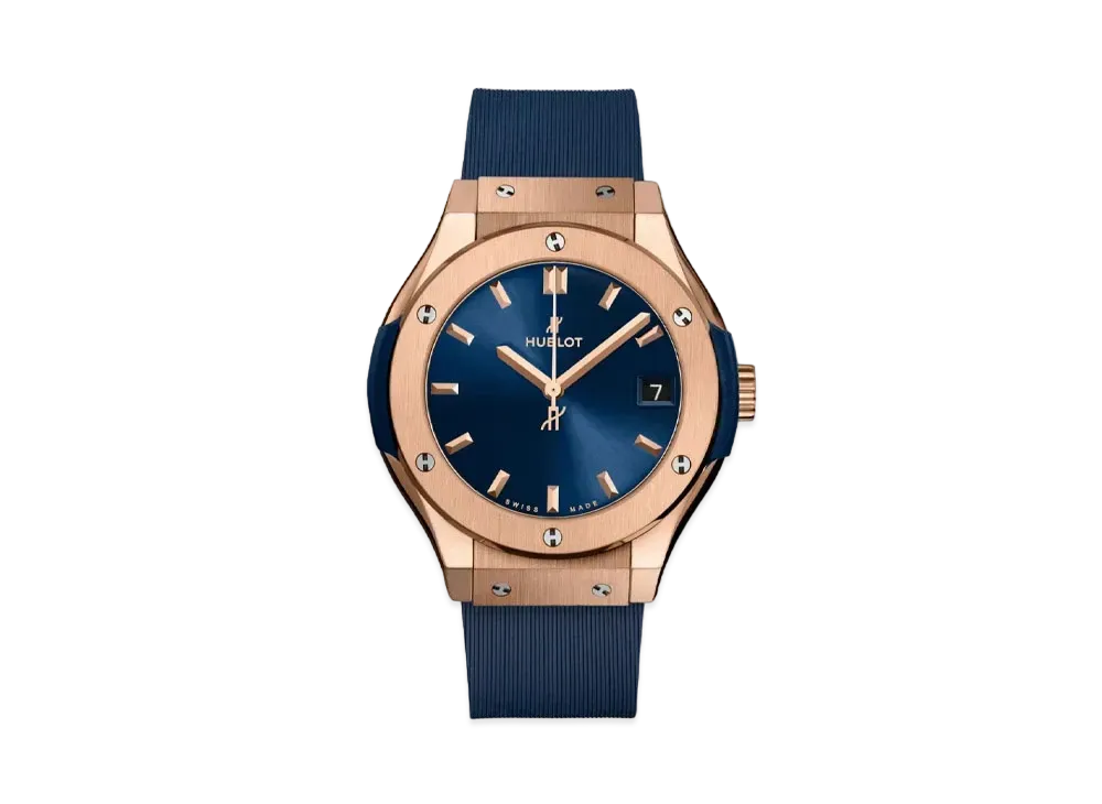 HUBLOT Classic Fusion King Gold Blue 42mm