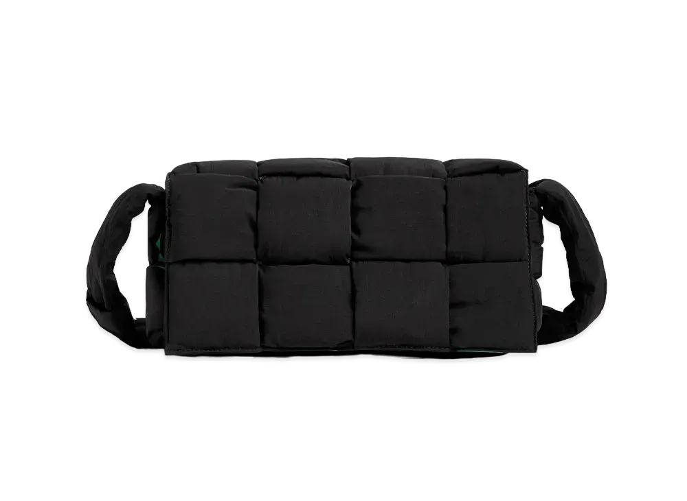 Bottega Veneta Padded Tech Cassette "Black/Parakeet"