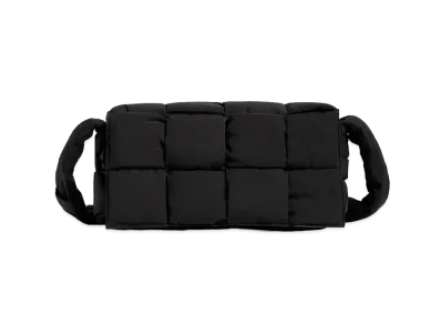 Bottega Veneta Padded Tech Cassette "Black/Parakeet"