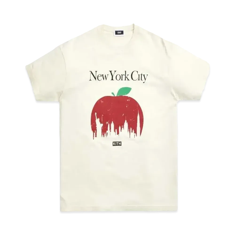 Kith Big Apple Vintage Tee "Waffle"