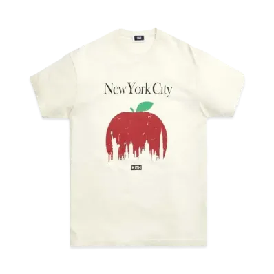 Kith Big Apple Vintage Tee "Waffle"