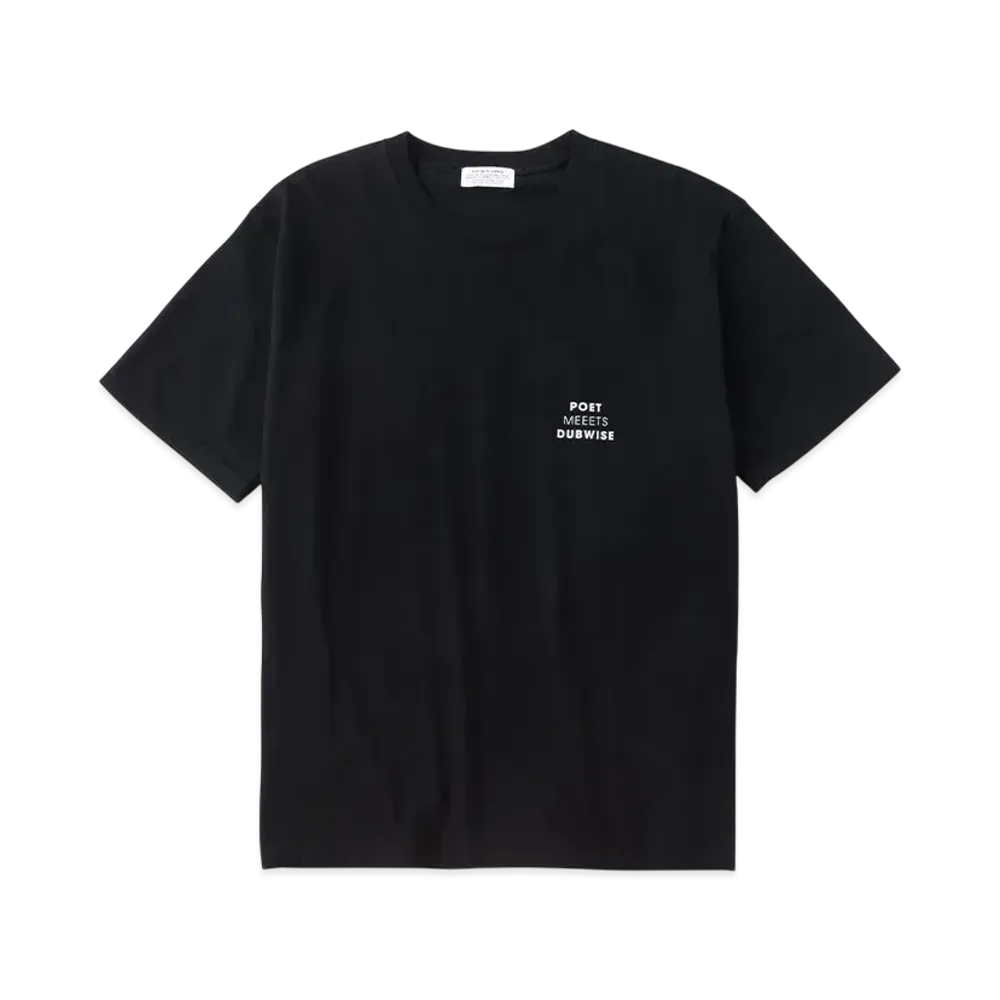 POET MEETS DUBWISE PMD Logo OP T-Shirt "Black"