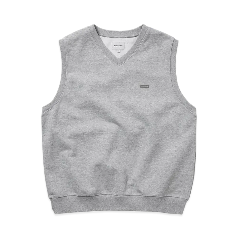 thisisneverthat T.N.T. Classic HDP V Neck Vest "Heather Grey"