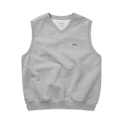 thisisneverthat T.N.T. Classic HDP V Neck Vest "Heather Grey"