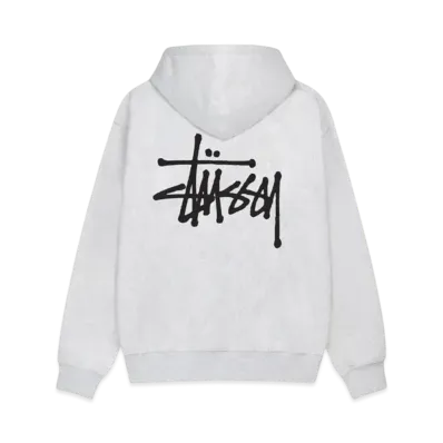Stussy Basic Stussy Hoodie 2024 "Ash Hether" 1925000