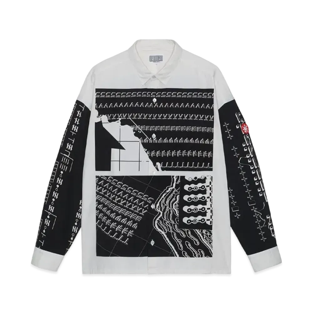 Cav Empt (C.E) ⊆⋀⊻≢⋔⋭⊥ Big Shirt "White"