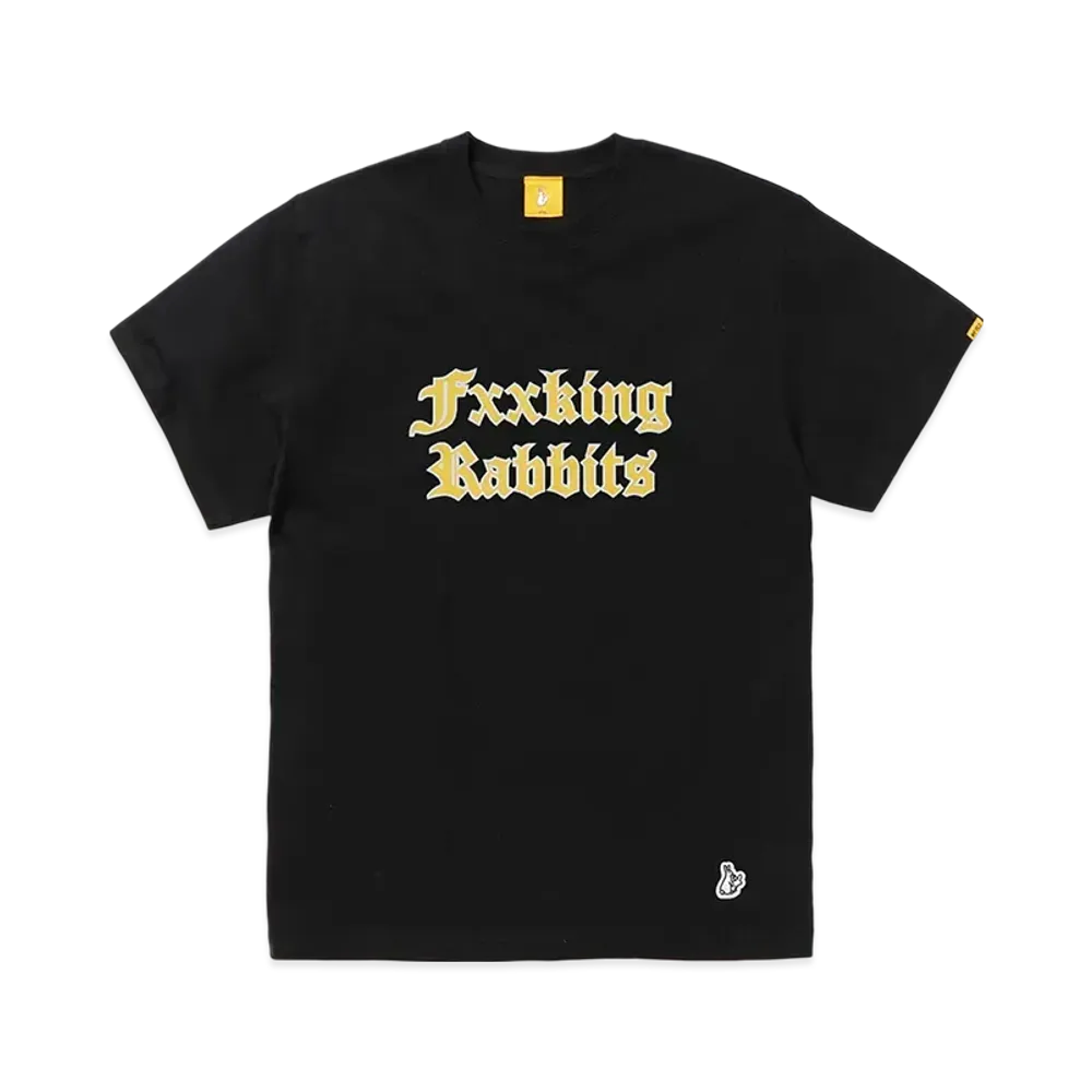 FR2 Fxxking Rabbits Logo T-Shirt "Black"