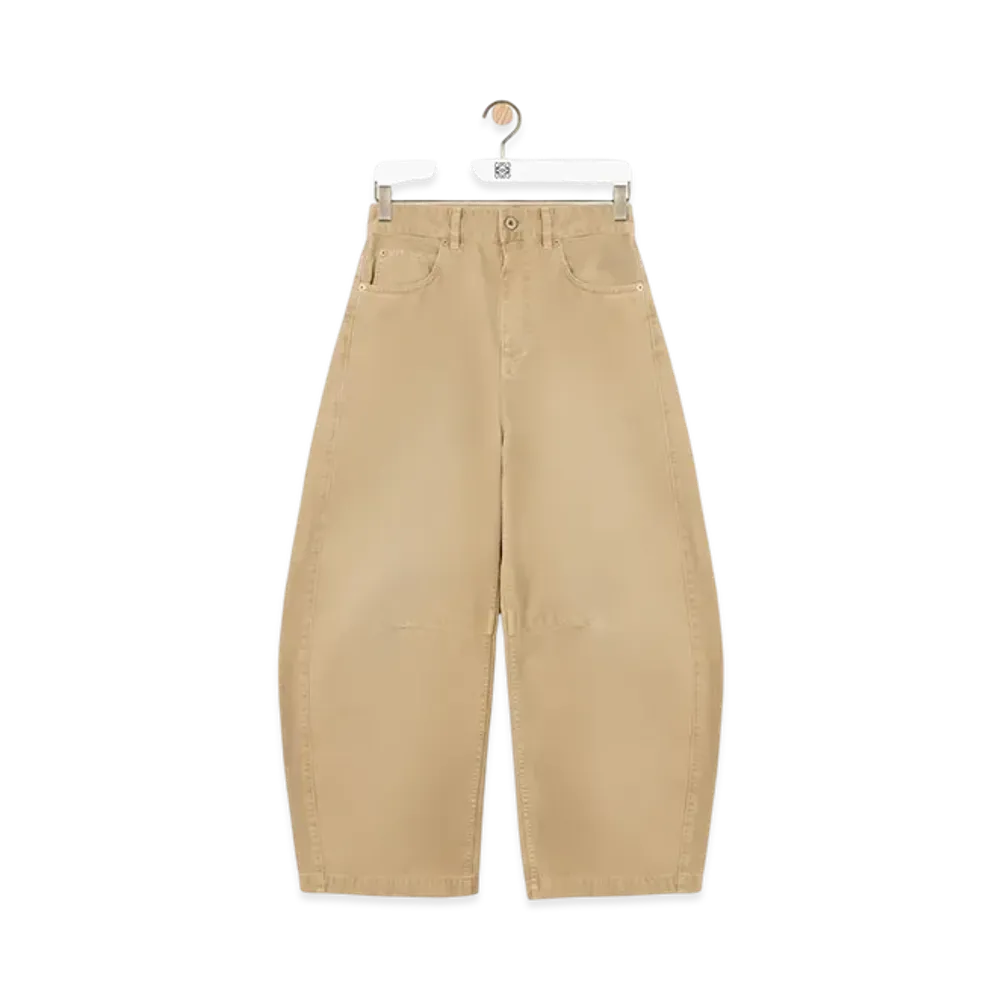 LOEWE Barrel Trousers "Beige"