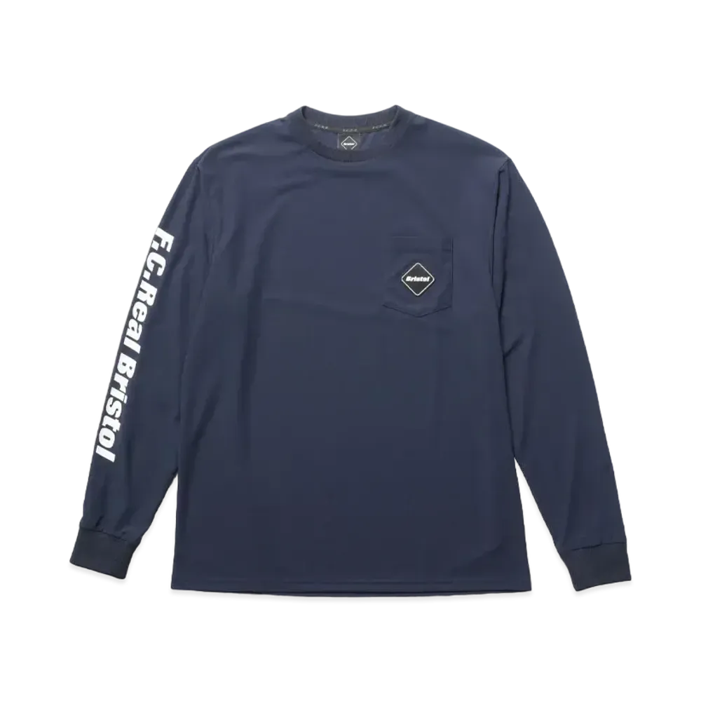 F.C.Real Bristol Authentic Team L/S Pocket Top "Navy"