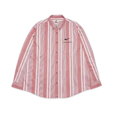 Supreme x Nike Cotton Twill Shirt "Pink"
