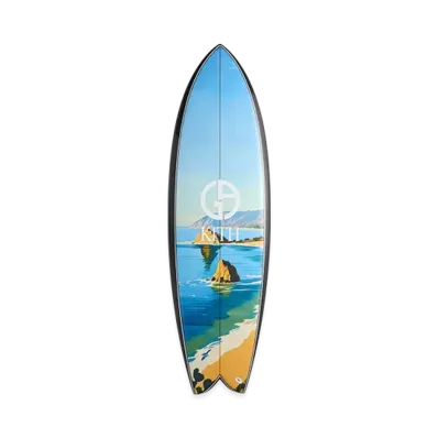 Kith x Giorgio Armani Malibu Surfboard "Multi"