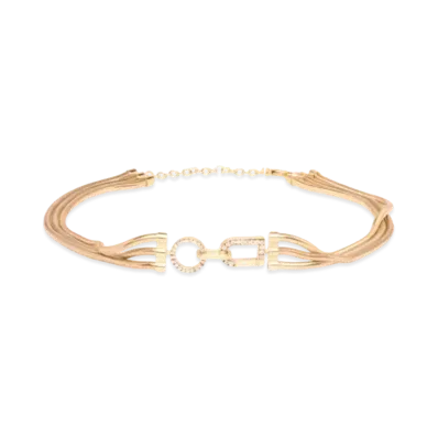 MIU MIU Chain Belt "Gold/Crystal"