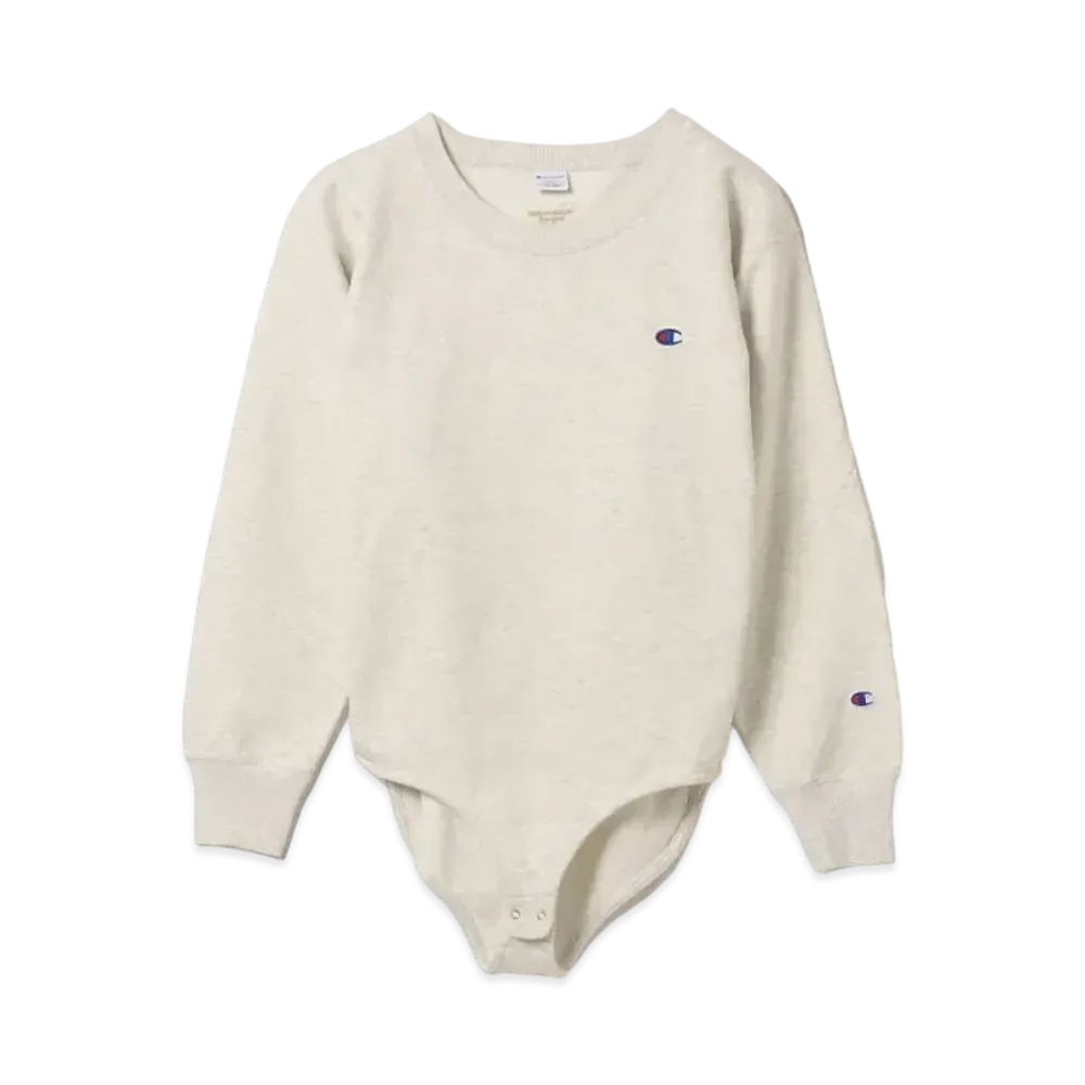 Champion for BEAMS COUTURE Back Corset Bodysuit "Oatmeal"
