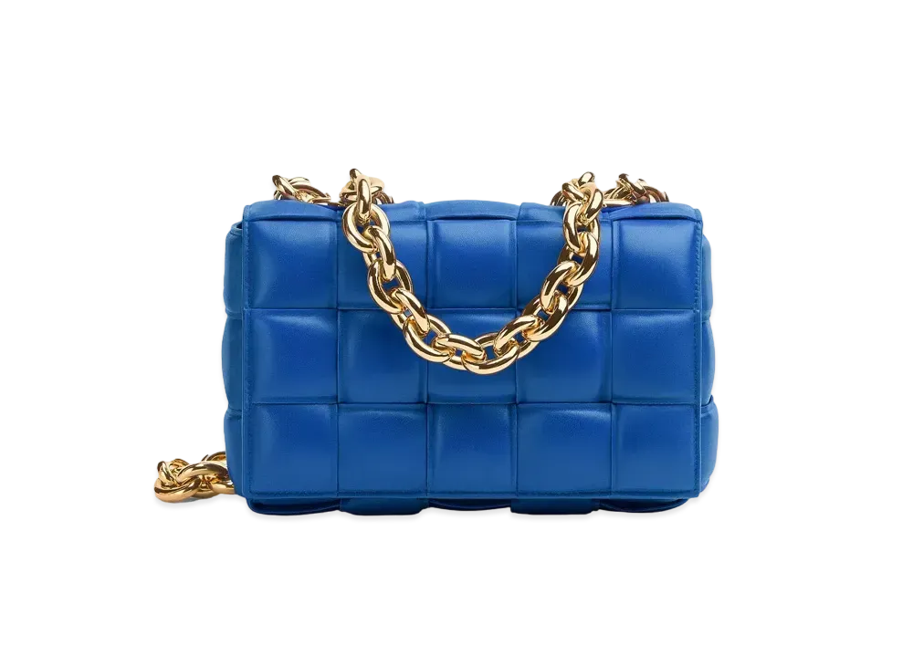 Bottega Veneta Chain Cassette "Cobalt"