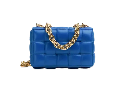 Bottega Veneta Chain Cassette "Cobalt"