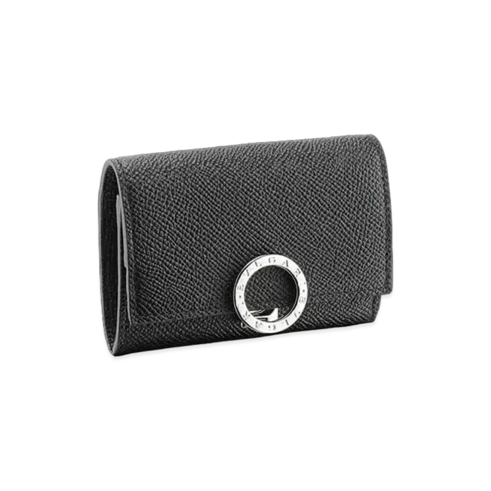 BVLGARI Clip Coin Purse "Black"