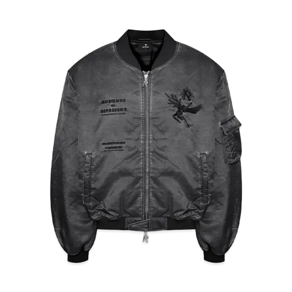 REPRESENT Higher Truth Jacket "Jet Black"