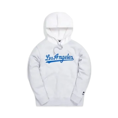 Kith x MLB Los Angeles Dodgers Script Hoodie "Grey"