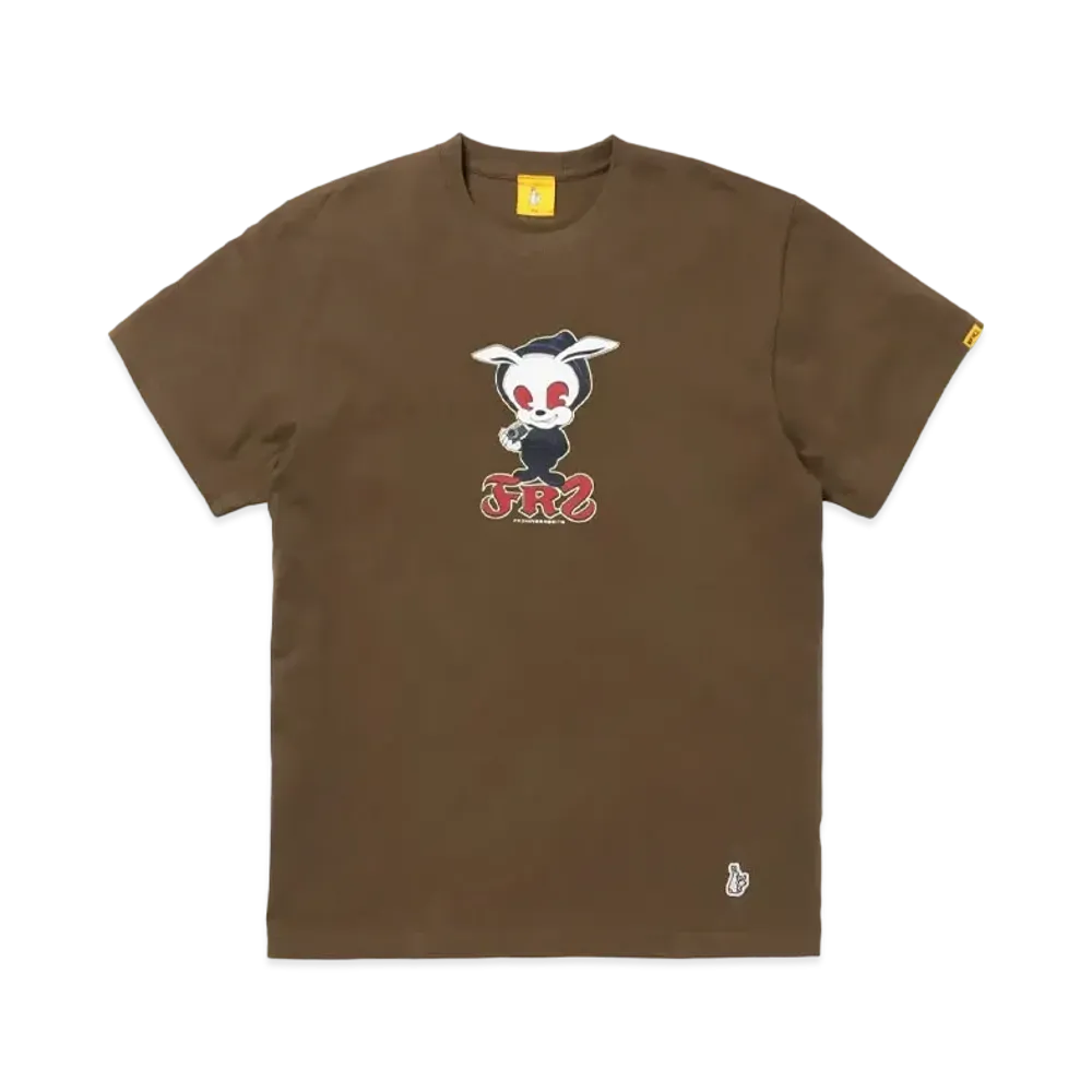 FR2 Evil Rabbit T-shirt "Brown"