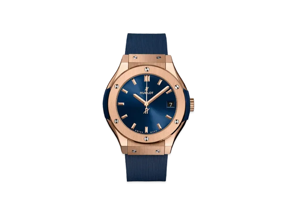 HUBLOT Classic Fusion King Gold Blue 33mm
