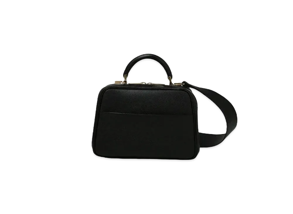 Valextra Serie S Mini Bag "Black"