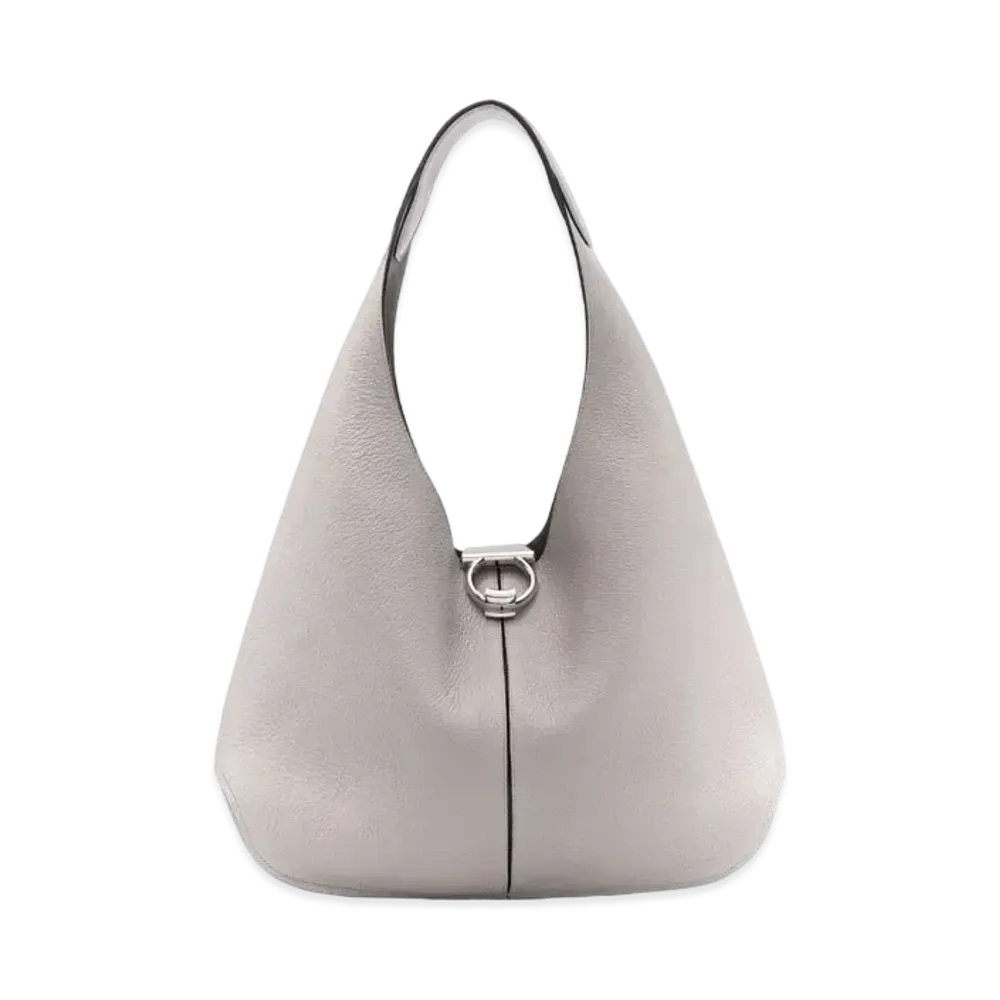 Salvatore Ferragamo Hobo Bag "Rhinoceros Grey"
