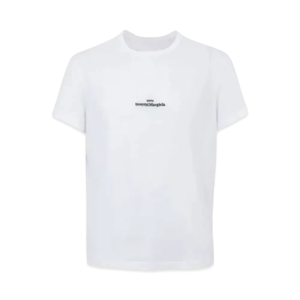 Maison Margiela Distorted Logo T-shirt "White"