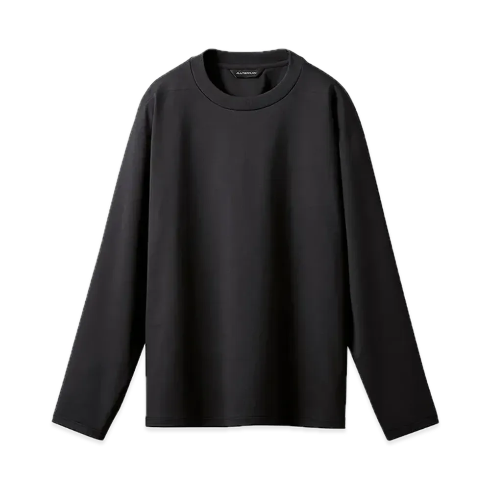 DESCENTE ALLTERRAIN Seamless Long Sleeve T-Shirt "Black"