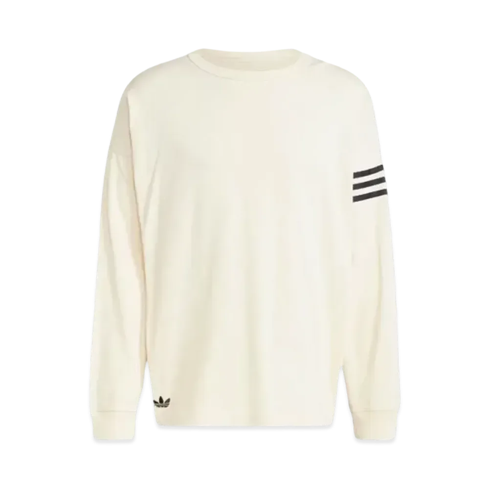adidas Neuclassics Long Sleeve T-Shirt "Wonder White"