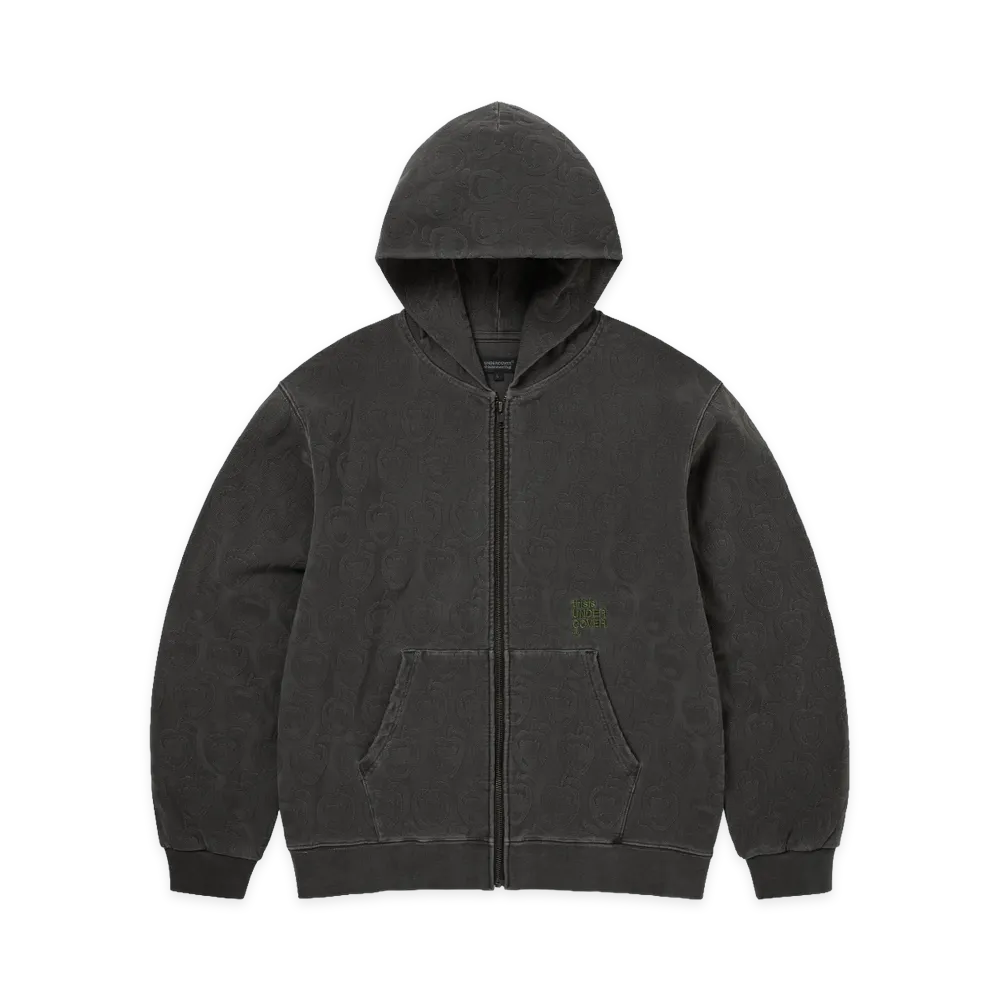 thisisneverthat x UNDERCOVER Zip Up Hoodie "Black"
