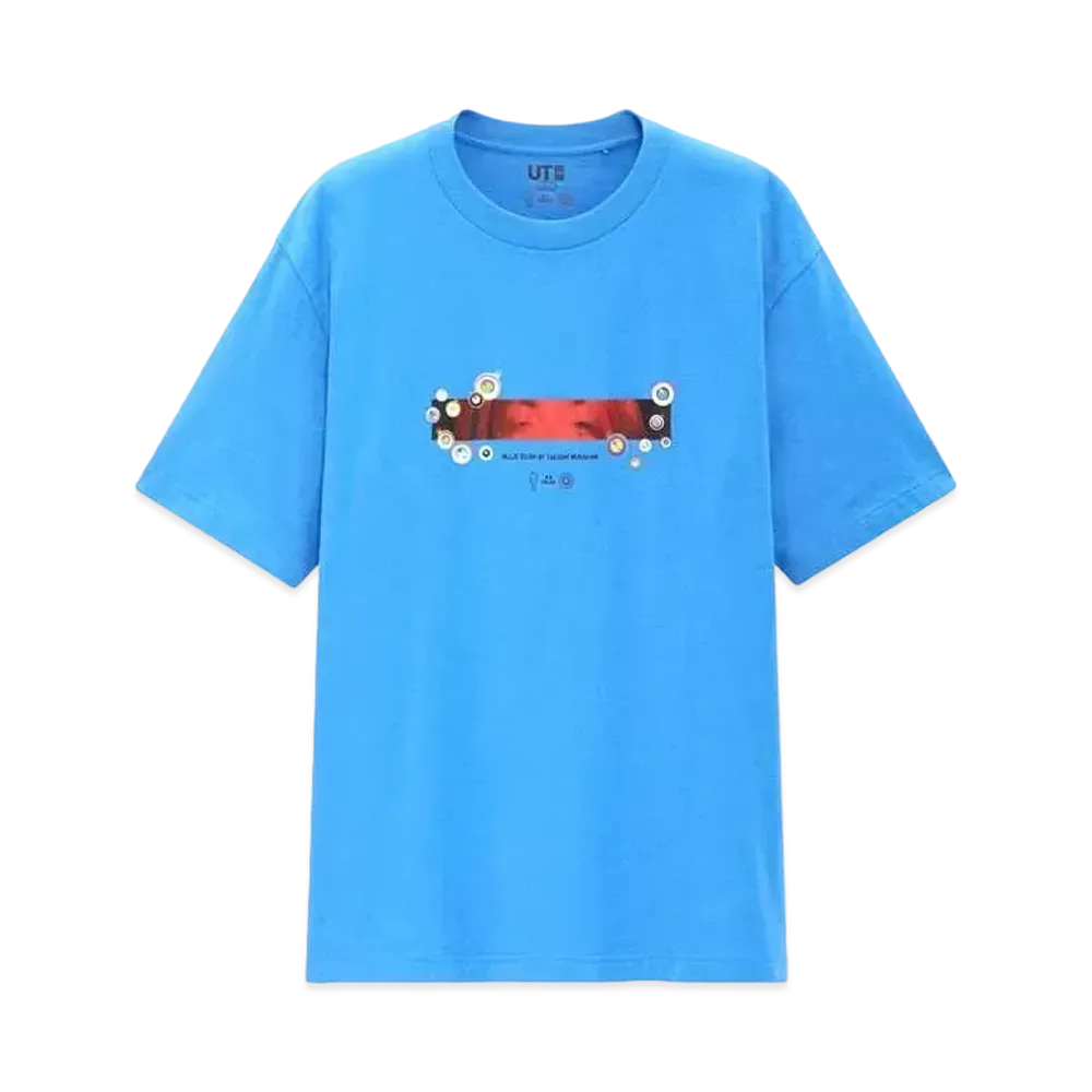 Uniqlo UT Billie Eilish x Takashi Murakami T-Shirt Men "Blue"