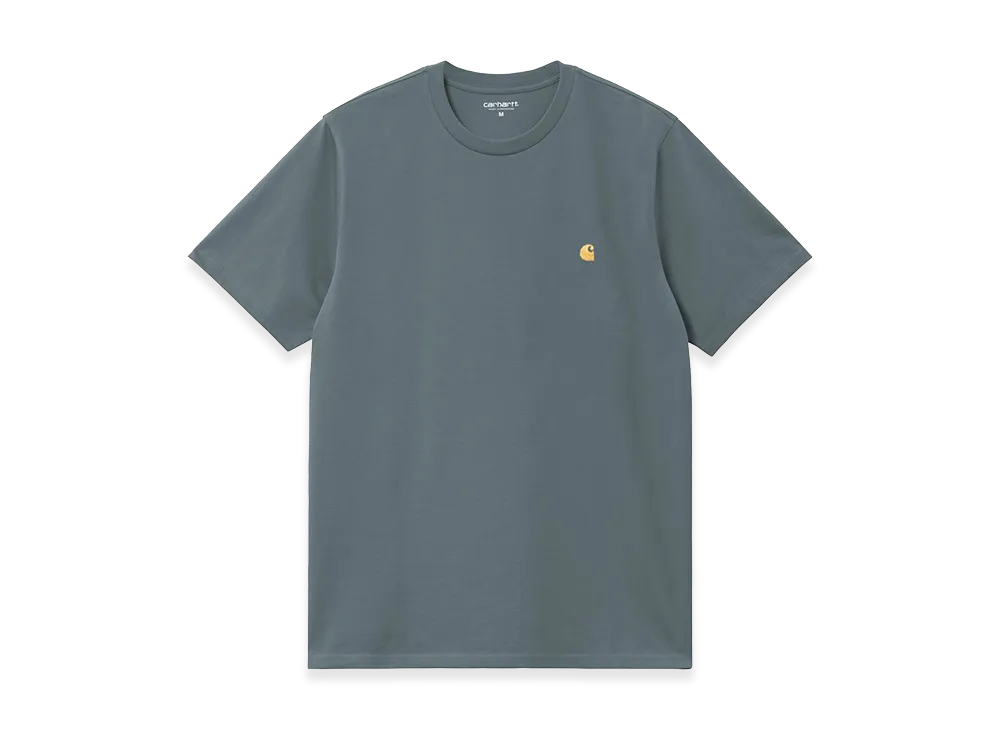 Carhartt WIP S/S Chase T-Shirt "Cozy Blue/Gold"
