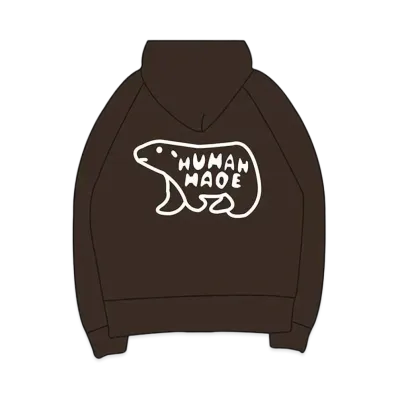 HUMAN MADE Sweatshirt hoodies "Brown"