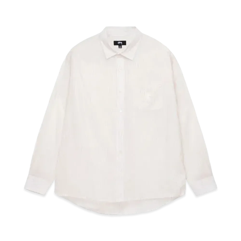 Stussy Light Weight Classic Shirt "Off White Stripe"