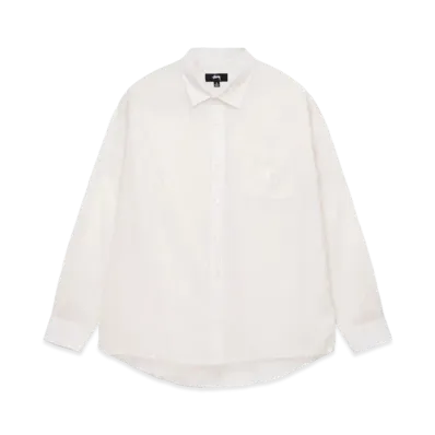 Stussy Light Weight Classic Shirt "Off White Stripe"