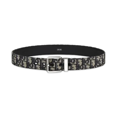Dior Belt 35mm Dior Oblique Jacquard "Beige/Black"