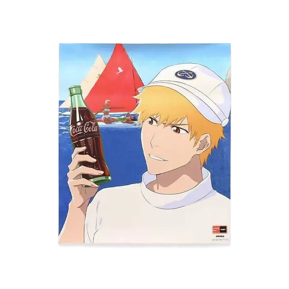 atmos x COCACOLA x BLEACH Poster Kurosaki Ichigo "Multi"