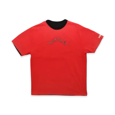 SAPEur Reversible Tee S/S Tee "Black/Red"