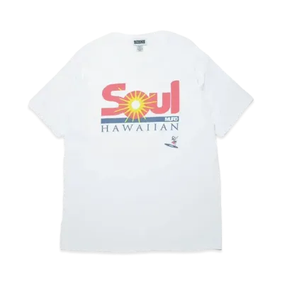 RECOGNIZE HAWAIIAN SOUL TEE "WHITE"