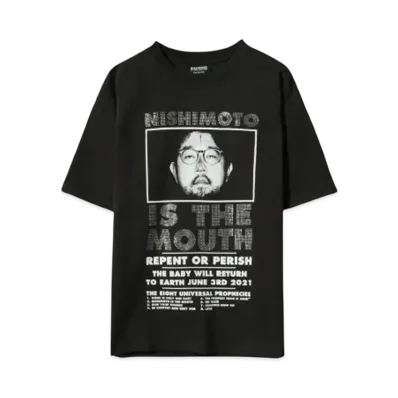 NISHIMOTO IS THE MOUTH CLASSIC S/S TEE Ex2 "BLACK x WHITE"