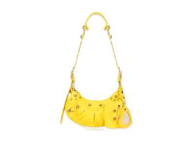 BALENCIAGA Women's Le Cagole XS Shoulder Bag "Yellow"