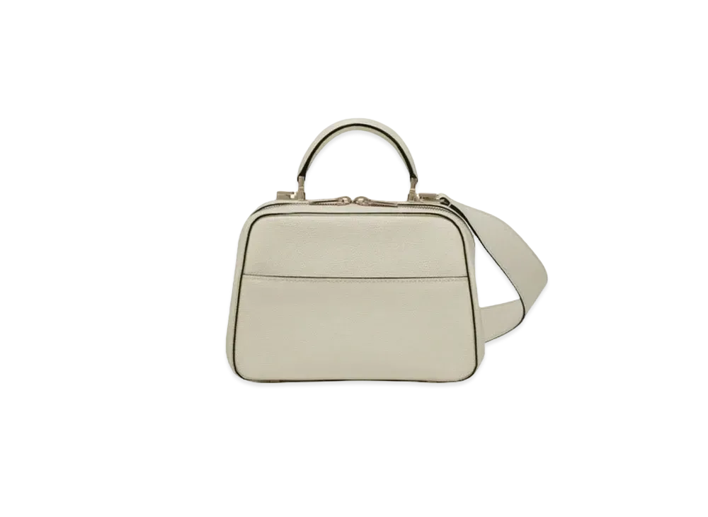 Valextra Serie S Mini Bag "White"