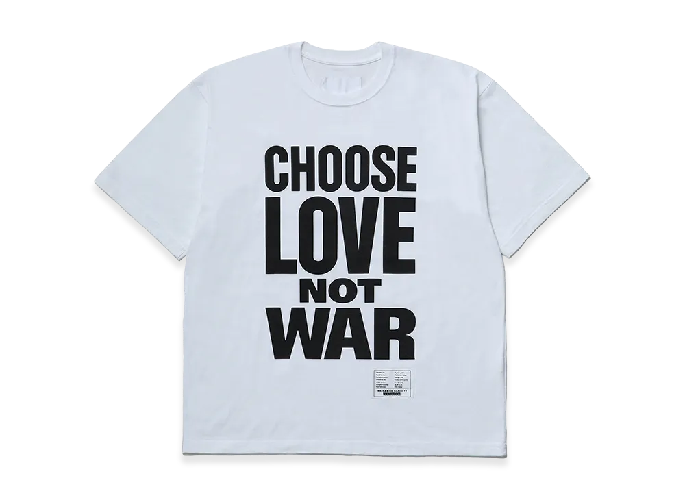 NEIGHBORHOOD x KATHARINE HAMNETT Crewneck SS-3 "White"